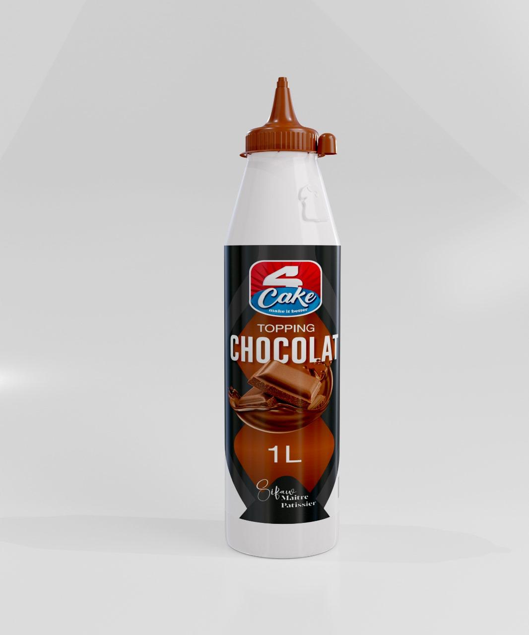 Sauce topping chocolat